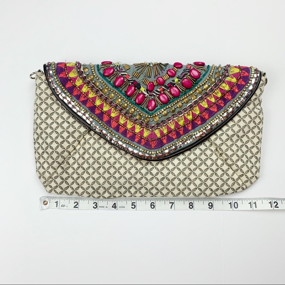 Urban Outfitters Beaded Crossbody / Clutch - Picture 3 of 14